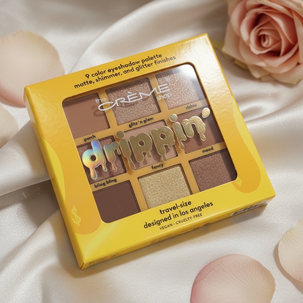 The Crème Shop Drippin Eyeshadow Palette
